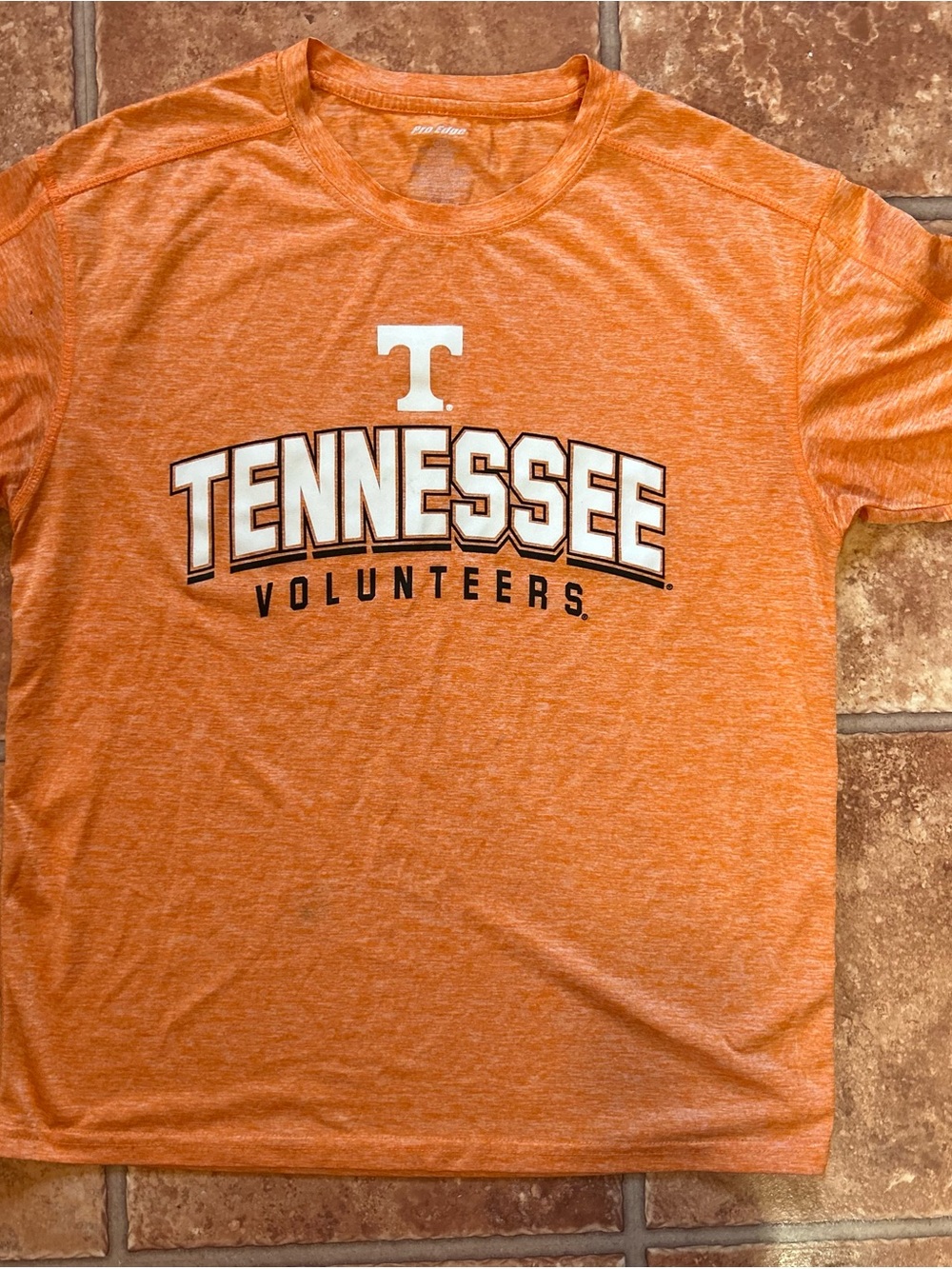 Pro Edge Tennessee Volunteers Orange Short-Sleeve Tee